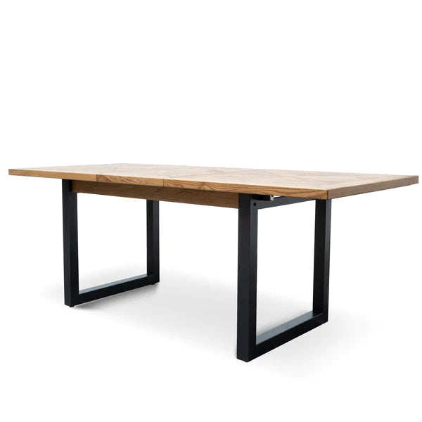 1.6m-2m Extendable European Oak Dining Table