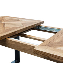 Load image into Gallery viewer, 1.6m-2m Extendable European Oak Dining Table