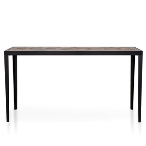 Dark Natural Console Table