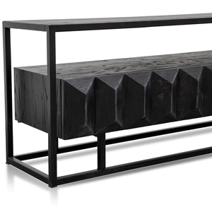 Full Black Entertainment Unit