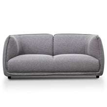 Load image into Gallery viewer, Graphite Grey Two-Seater Fabric Sofa