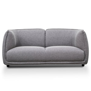 Graphite Grey Two-Seater Fabric Sofa