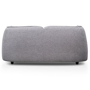 Graphite Grey Two-Seater Fabric Sofa