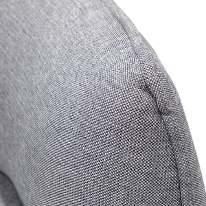 Graphite Grey Two-Seater Fabric Sofa