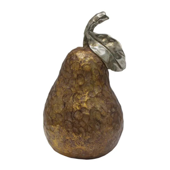 Gold Pear Ornament