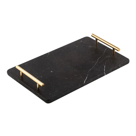 Black Marble Serving Tray
