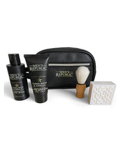 Load image into Gallery viewer, Men&#39;s Republic Grooming Kit - 4 Pieces in Toiletry Bag
