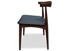 Load image into Gallery viewer, Dark Brown Elbow Dining Chair