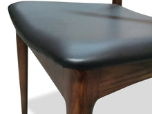 Load image into Gallery viewer, Dark Brown Elbow Dining Chair