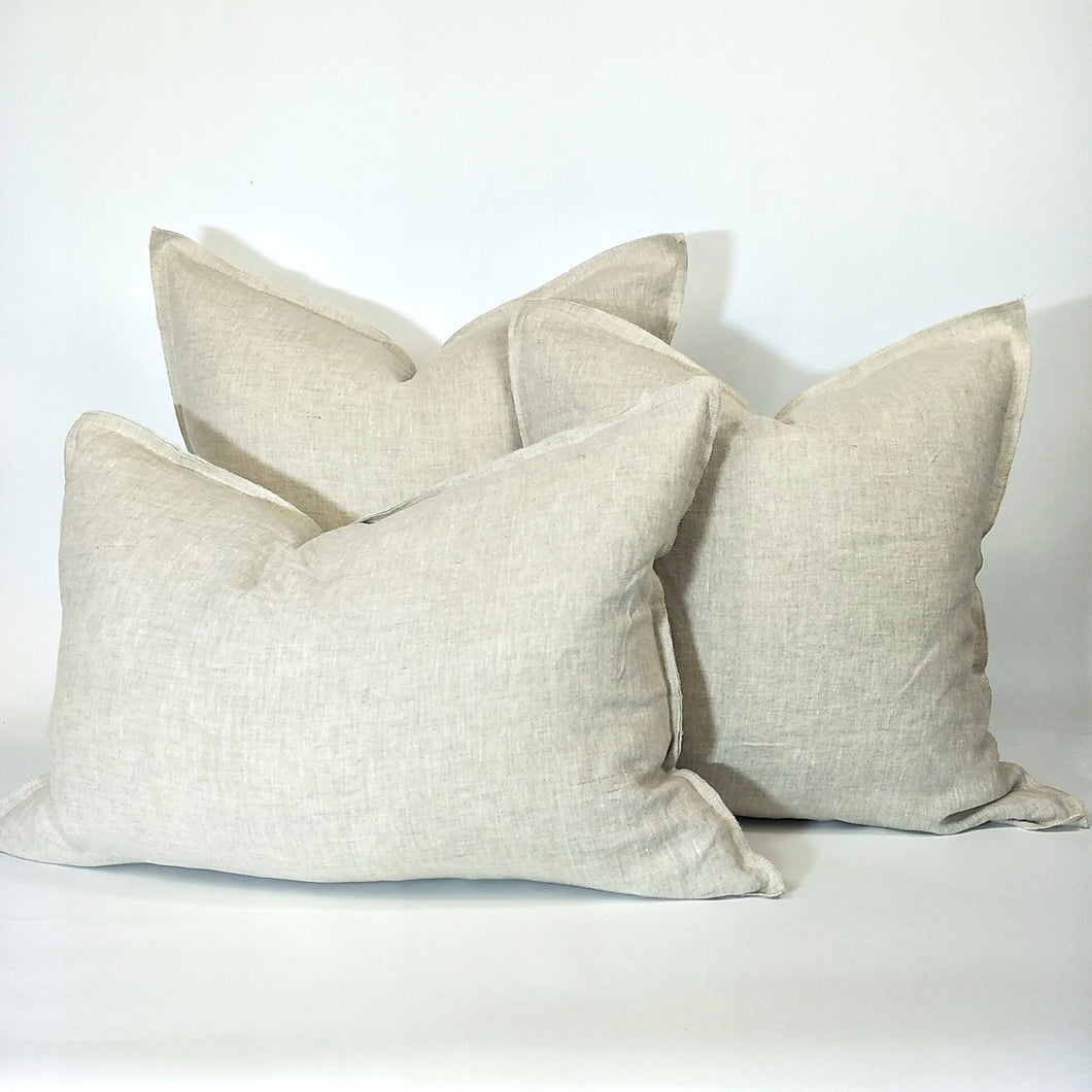 Arendal est. 2020 - Natural French Linen Cushion
