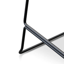 Load image into Gallery viewer, Black Frame Bar Stool with Black Cord Seat