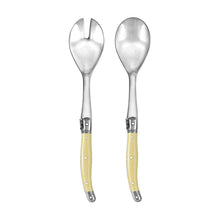 Load image into Gallery viewer, Laguiole Etiquette Salad Serving Set Ivory