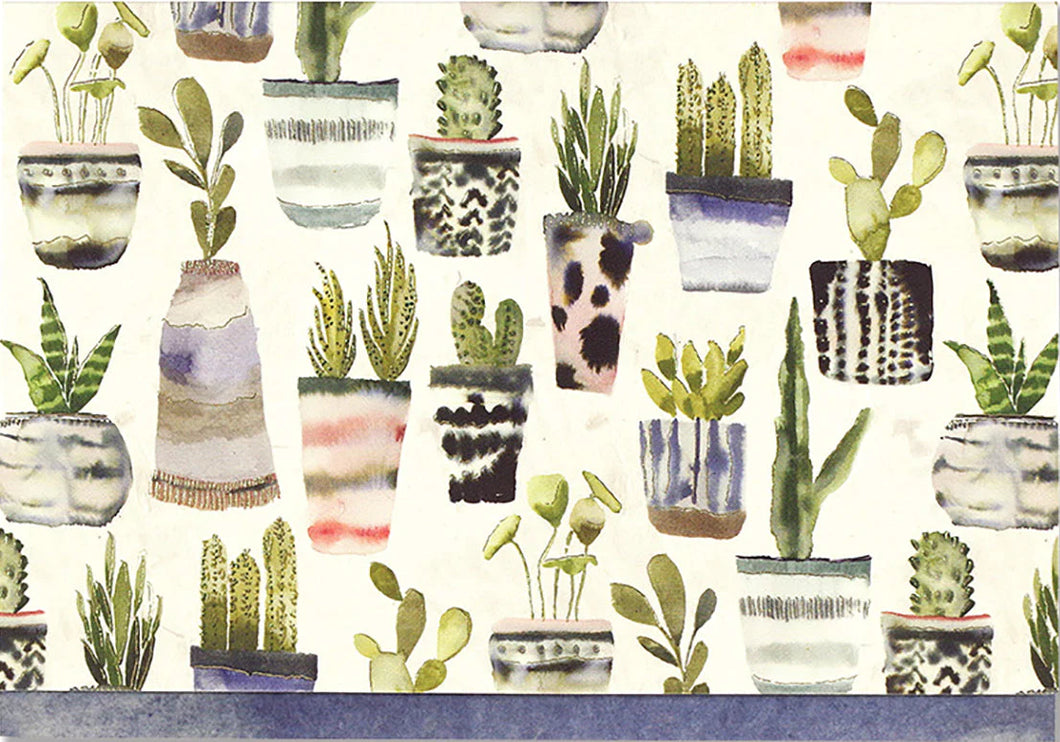 Watercolour Succulents Card Set