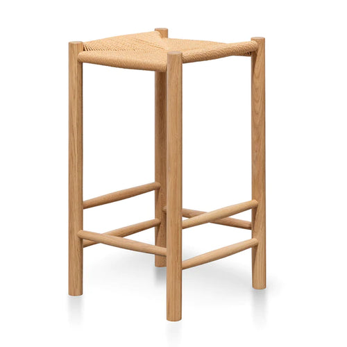 Natural Oak Bar Stool