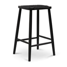 Load image into Gallery viewer, Full Black Bar Stool