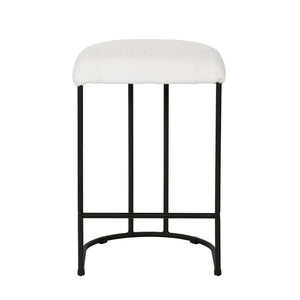 Rabbit White Bar Stool (Set of 2)