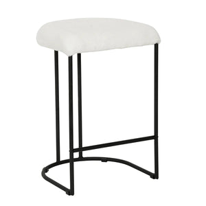 Rabbit White Bar Stool (Set of 2)