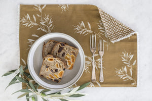 Olive Grove & Cotswold Placemats Mustard