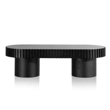 Load image into Gallery viewer, Black Wooden Coffee Table