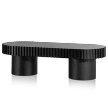 Load image into Gallery viewer, Black Wooden Coffee Table