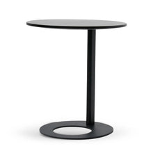 Load image into Gallery viewer, Full Black Wooden Side Table