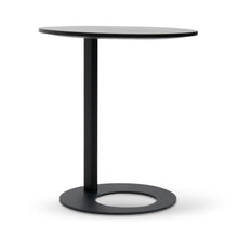 Load image into Gallery viewer, Full Black Wooden Side Table