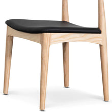Load image into Gallery viewer, Natural Ash Elbow Dining Chair