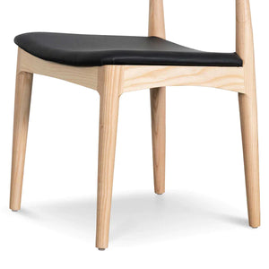 Natural Ash Elbow Dining Chair