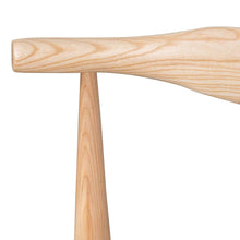 Load image into Gallery viewer, Natural Ash Elbow Dining Chair