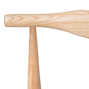 Natural Ash Elbow Dining Chair
