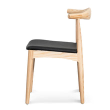 Load image into Gallery viewer, Natural Ash Elbow Dining Chair