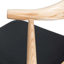 Load image into Gallery viewer, Natural Ash Elbow Dining Chair