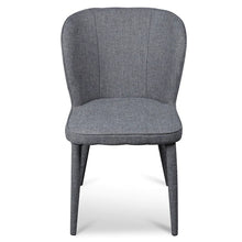 Load image into Gallery viewer, Dark Grey Fabric Dining Chair