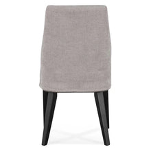 Load image into Gallery viewer, Oyster Beige Fabric Dining Chair with Black Legs