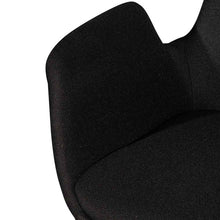 Load image into Gallery viewer, Black Fabric Dining Chair (Set of 2)