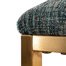 Load image into Gallery viewer, Emerald Green Dining Chair with Brushed Gold Base