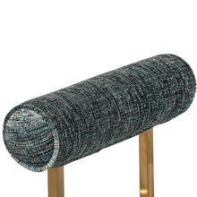 Load image into Gallery viewer, Emerald Green Dining Chair with Brushed Gold Base
