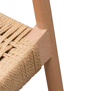 Natural Rope Seat Dining Chair