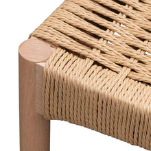 Load image into Gallery viewer, Natural Rope Seat Dining Chair