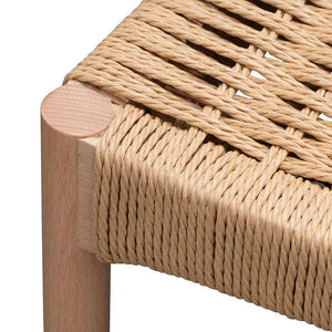 Natural Rope Seat Dining Chair
