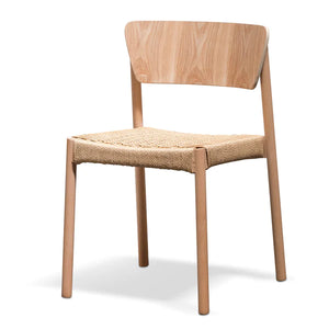 Natural Rope Seat Dining Chair
