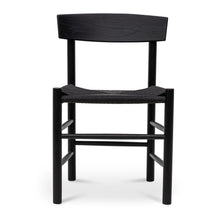Load image into Gallery viewer, Full Black Rattan Dining Chair