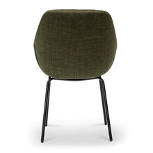 Load image into Gallery viewer, Pine Green Fabric Dining Chair (Set of 2)