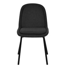 Load image into Gallery viewer, Charcoal Grey Fabric Dining Chair (Set of 2)