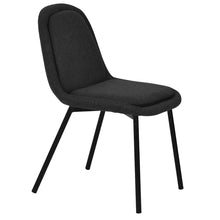 Load image into Gallery viewer, Charcoal Grey Fabric Dining Chair (Set of 2)