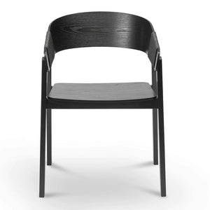 Full Black Dining Chair (Set of 2)