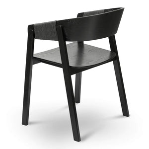 Full Black Dining Chair (Set of 2)