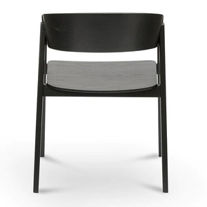 Full Black Dining Chair (Set of 2)