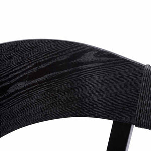 Full Black Dining Chair (Set of 2)