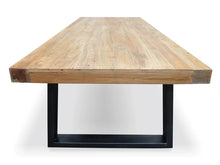 Load image into Gallery viewer, 2.4m Reclaimed Elm Wood Dining Table